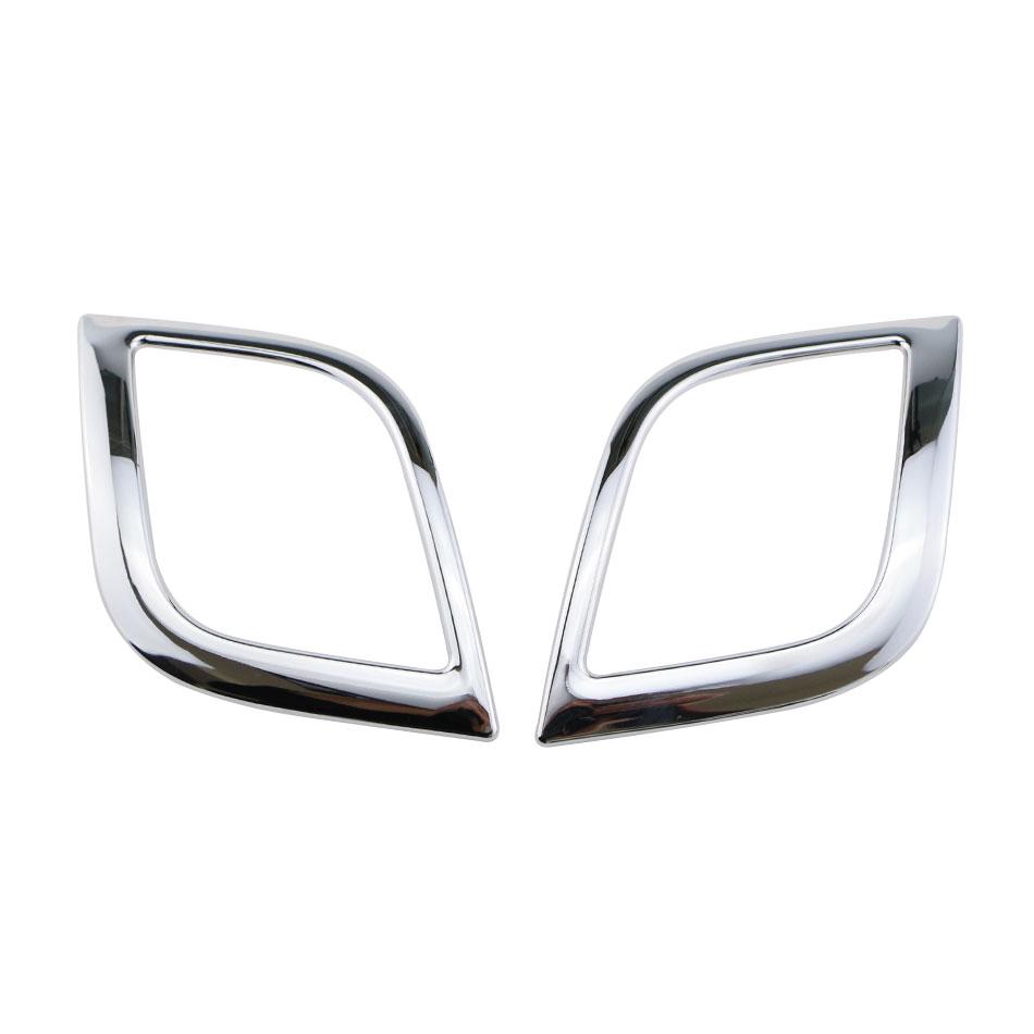 For Hyundai I25 Verna Solaris 2012 2013 2014 2015 Front AC Outlet Trim Sticker Air Conditioning Vent Cover Interior Accessories