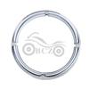 Harley-Davidson Road King Custom Headlight Cover Shell With Chrome Ring 7 Inch Black ABS Plastic