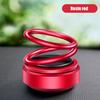 Solar Energy Car Double Loop Rotary Suspension Dashboard Perfume Seat Air Freshener Auto Aromatherapy Diffuser Interior Decor