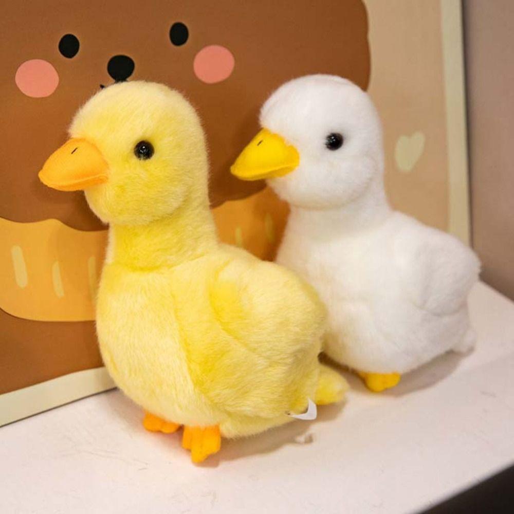 Home Decor Little Duck Plush Doll Yellow Duck Sitting Animals Plush Boys Girls