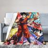 Одеяла DBZ Флис Винтажное Теплое Плед для Покрывала Декора,