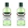 Освежающий лосьон после бритья Proraso Green с эвкалиптом, 2 шт., 400 мл