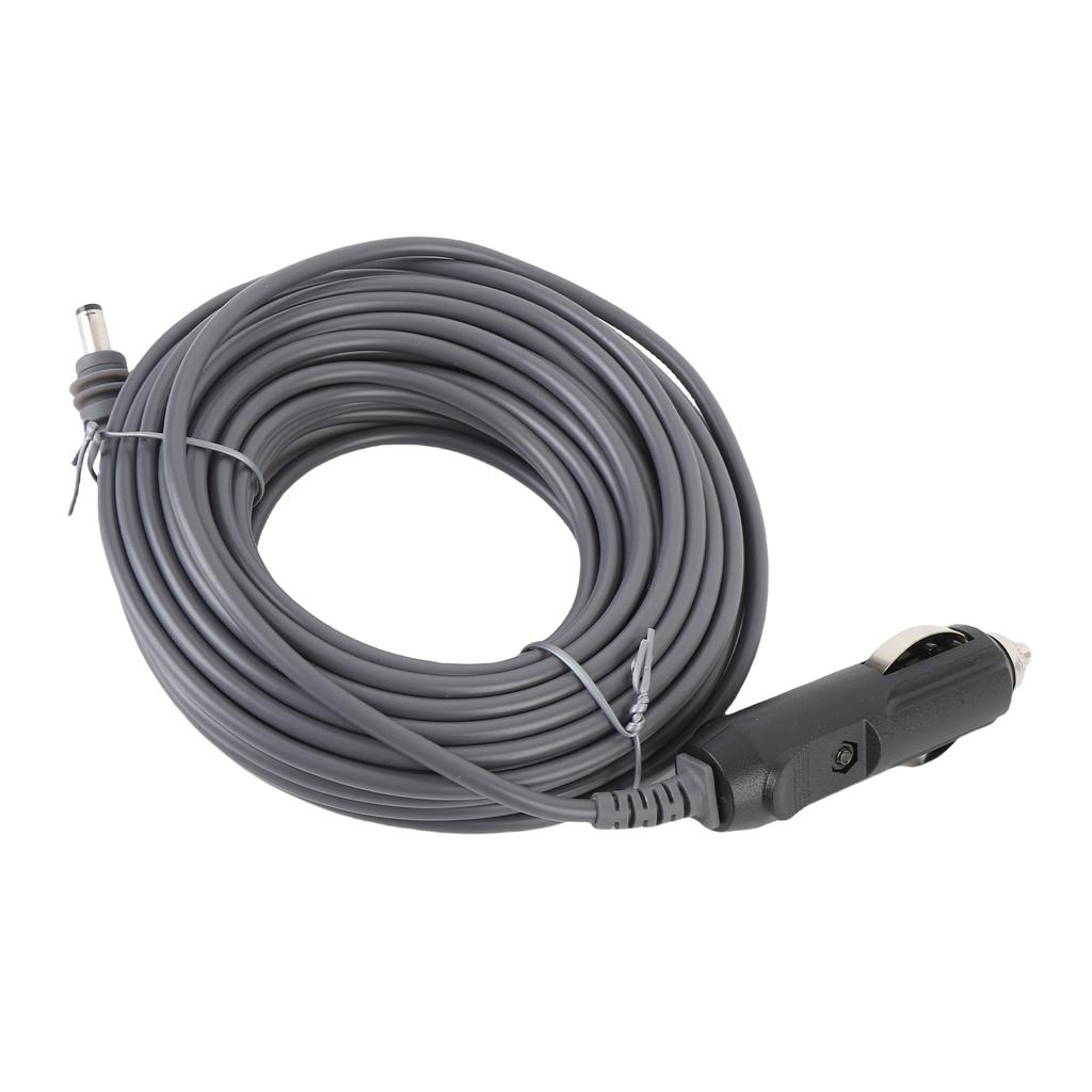 DC Car Power Cable for Mini Rectangular Satellite Charger To DC Replacement 18AWG IP68 Water Proof