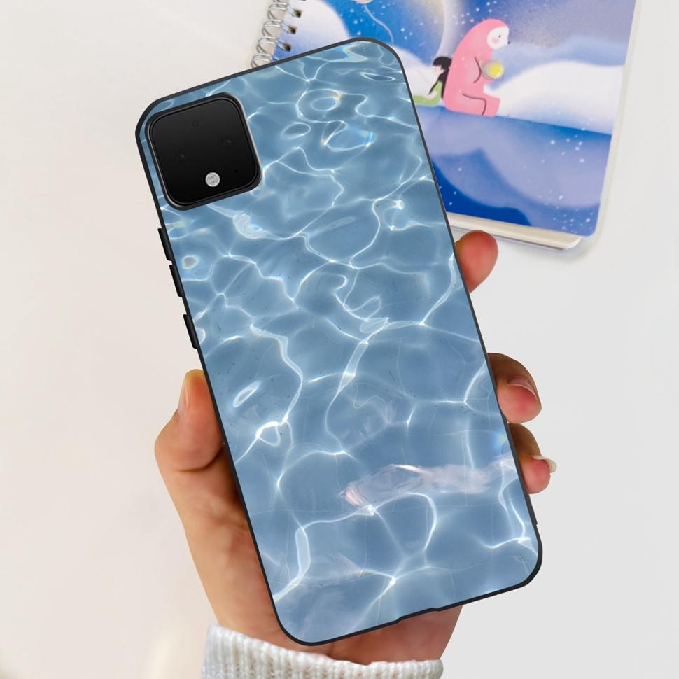 For Google Pixel 4 XL Case G020P G020 Fashion Painted Cover Soft Silicone Phone Casing For Google Pixel4 XL Back Cover Bumper