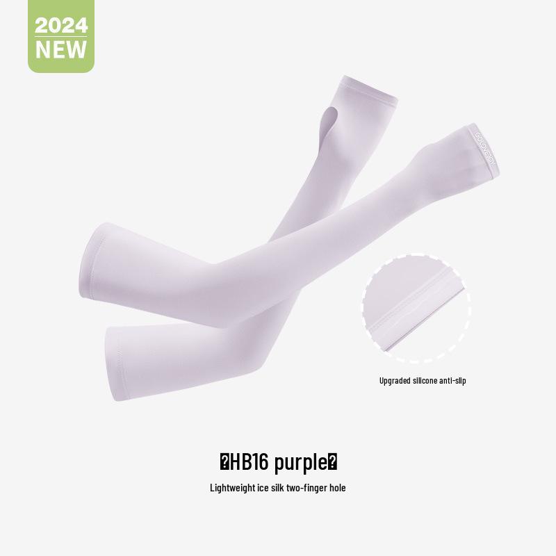 23 Улучшенные нарукавники из ледяного шелка для защиты от солнца для женщин - Летние виды спорта на открытом воздухе и вождение