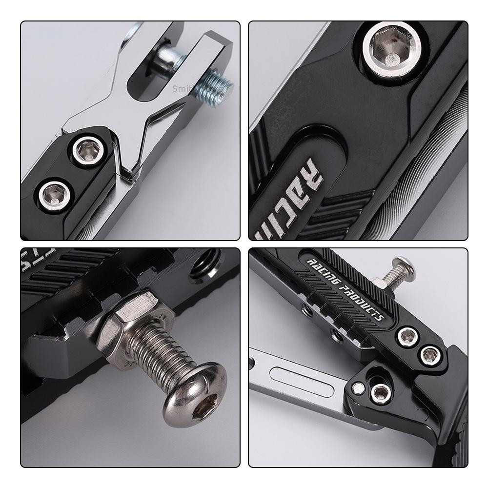 Подножка для мотоцикла, кронштейн для боковой подставки, опора для парковочного костыля, держатель для пит-байка, аксессуары для мотоциклов, универсальные