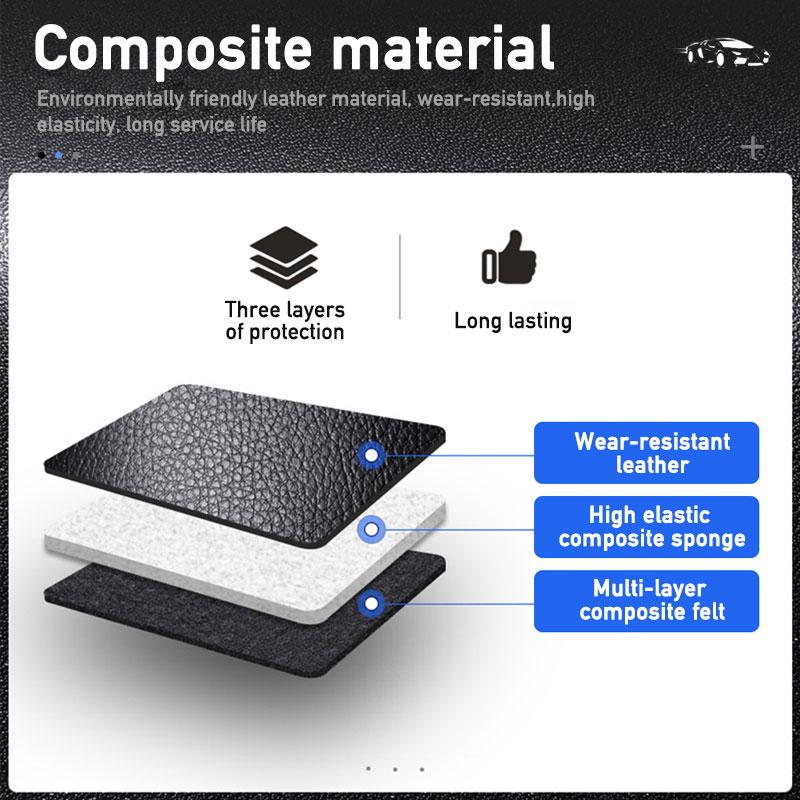 SEAMETAL Защитник спинки сиденья из ПУ кожи Универсальный интерьер Авто Защитные накладки от ударов по спинкам сидений Автомобильные коврики против ударов ногами от детей Аксессуары