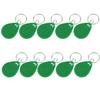 10Pcs 125KHZ RFID Proximity ID Card Token Tags Key Fobs Access System Green