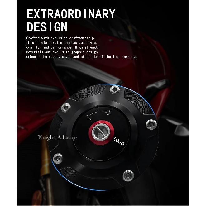 Motorcycle Fuel Gas Tank Cap For DUCATI MONSTER 795 1100 EVO ABS S DIESEL 20th 696 795 Accessories Keyless Cover Quick Release