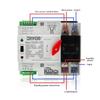 DIY GO 2/4P Mini Din Rail Dual Power Automatic Transfer Switch Uninterrupted Power ATS Electrical Selector Switch for Generator
