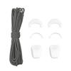 Casual Quick Lace Kit Colorful Fabric Shoe Laces Soft Shoelaces  Sneakers