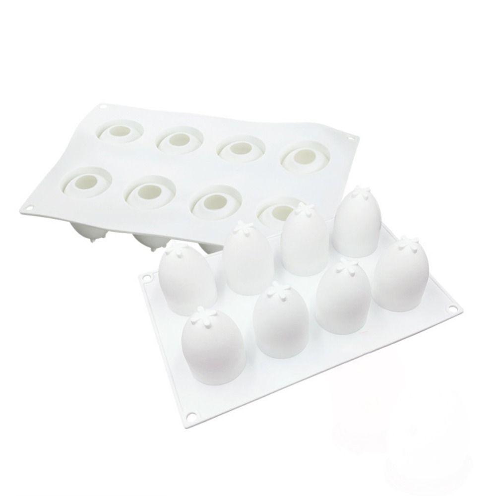 8 полостей шоколадный торт форма для выпечки инструмент для мыла аксессуары пасхальная силиконовая форма