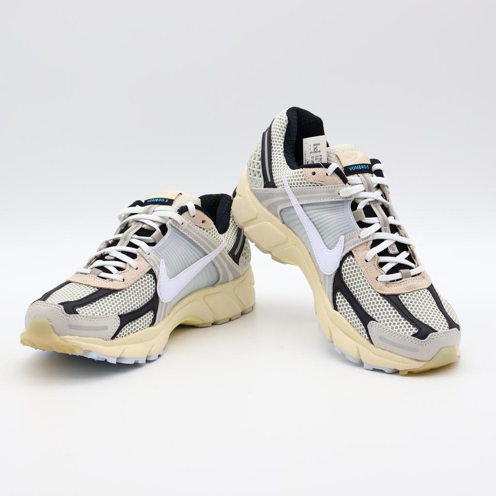 FN7649-110 Nike Zoom Vomero 5 PRM Supersonic Светлая кость и черный (Мужской)