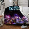 1pc KPop Demon Hunters1 Blanket, Gift, for Men and Women, Soft Blanket, Good for Sofa Bed Couch Travel, Lightweight Flannel Blanket