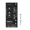 M.2 NGFF SSD to SATA 22PIN Hard Drive Disk Стабильная производительность Адаптер Riser Card