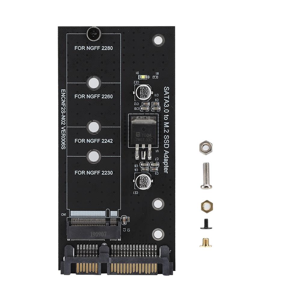 M.2 NGFF SSD to SATA 22PIN Hard Drive Disk Стабильная производительность Адаптер Riser Card