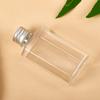 5/10Pcs 80Ml Empty Bottle Clear Pet With Aluminum Screw Cap And Plug Cosmetic Container Travel Portable Lotion Cream Clear Tube