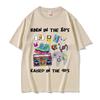 Born in The 80s Raised in The 90s Funny Meme Tshirts Unisex Women Casual Cotton Vintage T Shirts Male 90s Oversized Short Sleeve