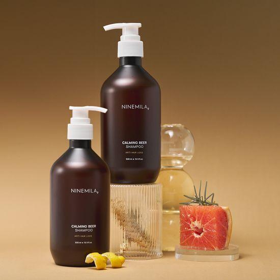 NINEMILA Успокаивающий шампунь от выпадения волос с пивными дрожжами 500 мл
