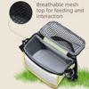 Clear View Small Pet Carrier Ventilated Hamster Carry Bag Pet Carrier Bag  Small Pet Use