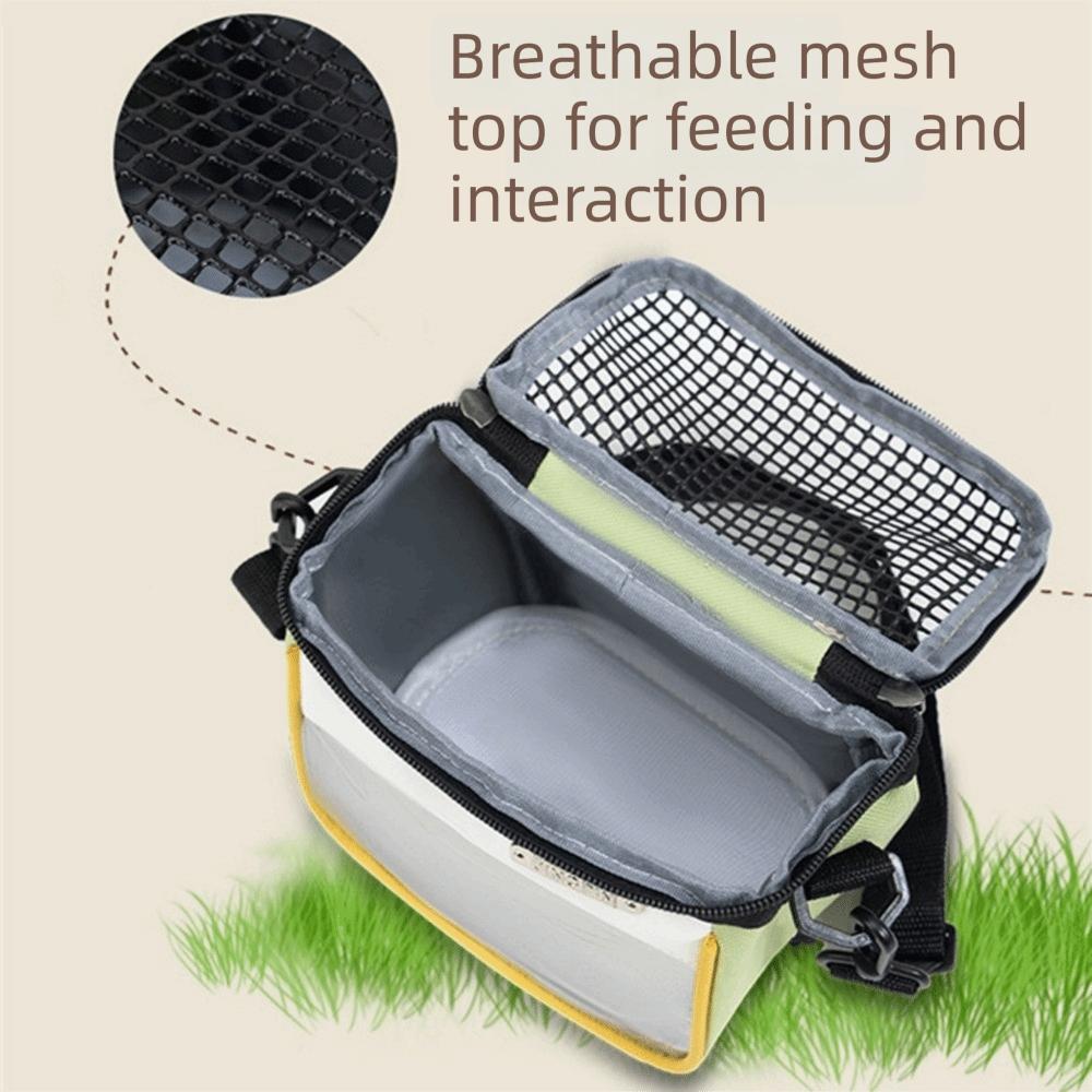 Clear View Small Pet Carrier Ventilated Hamster Carry Bag Pet Carrier Bag Small Pet Use
