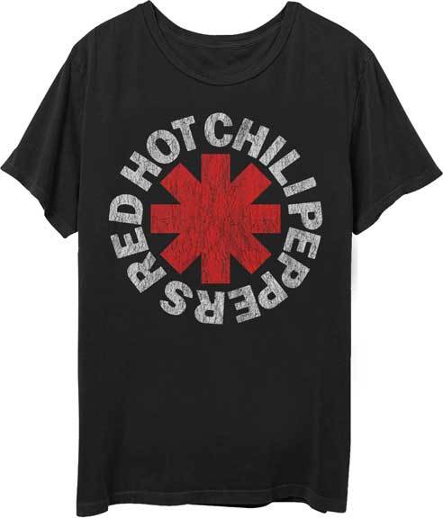 RED HOT CHILI PEPPERS Футболка с астериском S-2XL Новый официальный мерч Traffic Merchandise