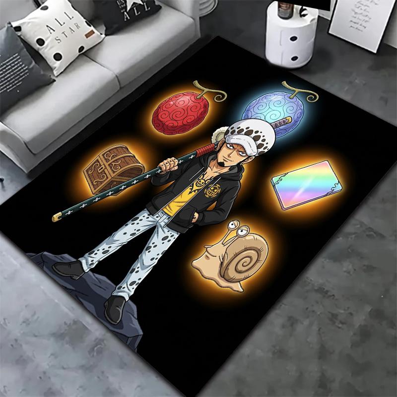 One Piece Poster Carpet Rug For Living Room Bedroom Home Sofa Decoration Kids Play Nonslip Floor Mat