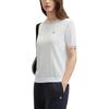 Fila Простая футболка с круглым вырезом, однотонная, с коротким рукавом, женский топ, белый F11W431404F-WT