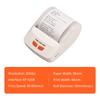 Receipt Printer Portable 58mm Mobile Thermal Printer Wireless BT Mini Bill Ticket Printing Compatible with Android iOS Windows with Rechargeable Batt