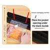 220V/110V Vacuum Sealer Packaging Machine with Free 10pcs Vacuum Bags Household Black Food Vacuum Sealer