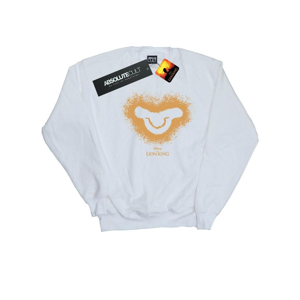 Disney Mens The Lion King Movie Simba Baby Face Sweatshirt