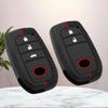 Силиконовый чехол для автомобильного ключа для Toyota Land Cruiser 200 Prado Crown Tlk 200 Yaris Cross Hilux Innova Rav4 Fortuner Camry 55 50