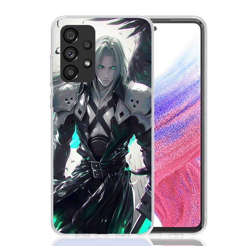 Чехол для телефона Аниме FINAL FANTASY 7 BloodyBeni Для Samsung Galaxy A17 A16 A14 A15 A13 A57 A56 A54 A55 A53 A37 A36 A34 A35 A33 A26 A