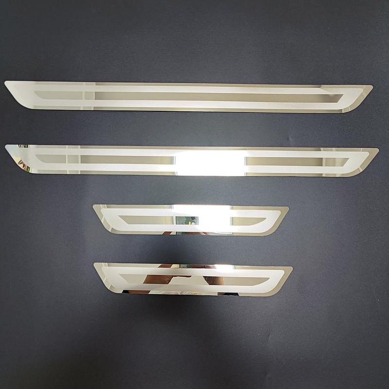 Для Volkswagen VW T-ROC TROC A11 2017-2024 Автомобильный стайлинг Накладки на пороги Нержавеющая сталь Педаль-подставка Защитная планка Аксессуары