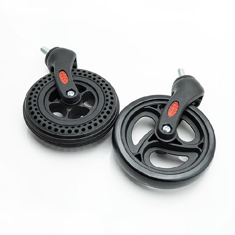 Запасные части для колес инвалидной коляски Переднее колесо для инвалидной коляски Противоскользящее 5/6/8 дюймов