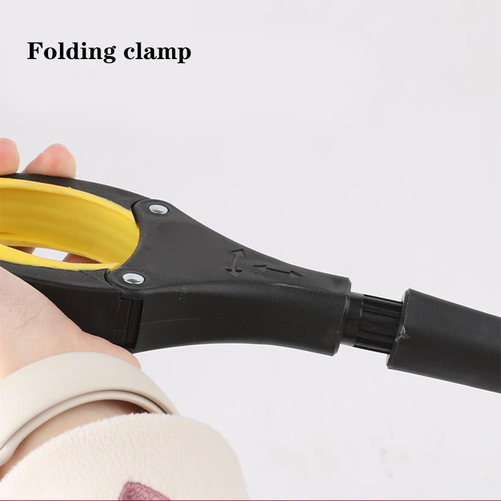 32" Foldable Grabber Reacher Tool, Portable Reacher Grabber Pickup Tool With 360° Rotating Jaw Magnet, Lightweight Trash Claw Grabbers For Elderly