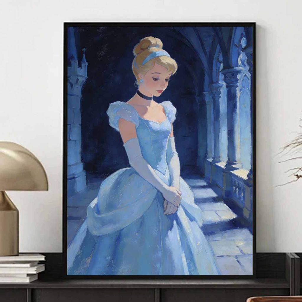 Disney Золушка Алмазная Живопись Арт Мозаика Набор Ручная работа diy5D Домашний Декор Подарок