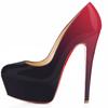 Women Pumps Stiletto Sexy Platform Round Toes 14cm Extremely Stripper Pole Dance High Heels Party Dress Wedding Shoes Large Size