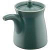 Hakusan Porcelain G-Shaped Soy Sauce Dispenser, Small, Green, Approx. 6 X 7.5cm, 80ml, Hasami Ware, Made In Japan