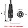 Силовой кабель 14AWG SAE на DC8020 Male для адаптера солнечной панели Xiao Er