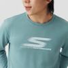 Skechers Однотонная футболка с длинным рукавом и круглым вырезом Мужская одежда P226M230-04PX