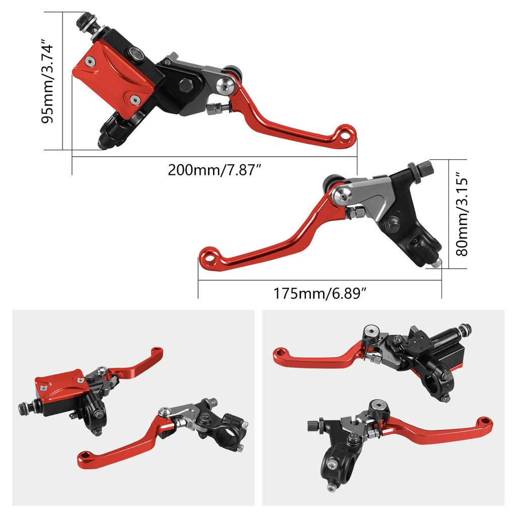 NICECNC Для Honda CRF250R CRF450R CRF125F CRF250X CRF450X CR80R CR85R CR125R CR250R Гидравлический тормоз и тросовая ручка сцепления