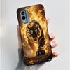 Casing For Nokia X30 5G Anti-scratch Bumper Soft Shell For Nokia XR21 Beautiful Brightly Colored Sunflower Pattern Black Case