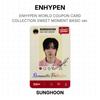 ENHYPEN WORLD COUPON CARD COLLECTION SWEET MOMENT BASIC ver. Official Photocard