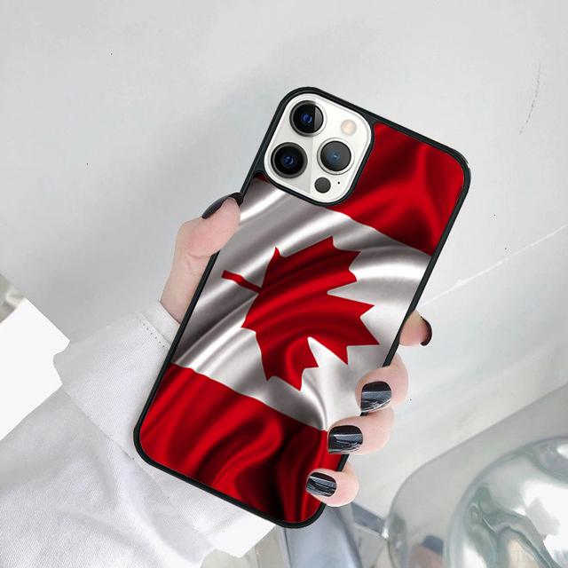 Canada flag Phone Case Cover For iPhone 17 Air 15 Pro MAX 16 Plus 14 11 12 13 Coque