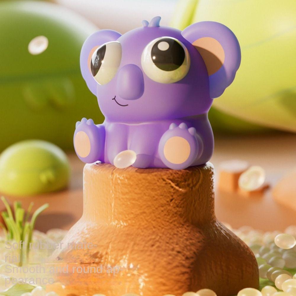 Portable Cartoon Animal Squeeze Toys Eye Pinch Toys Fidget Toy New Eyeball Burst Squeeze Toy