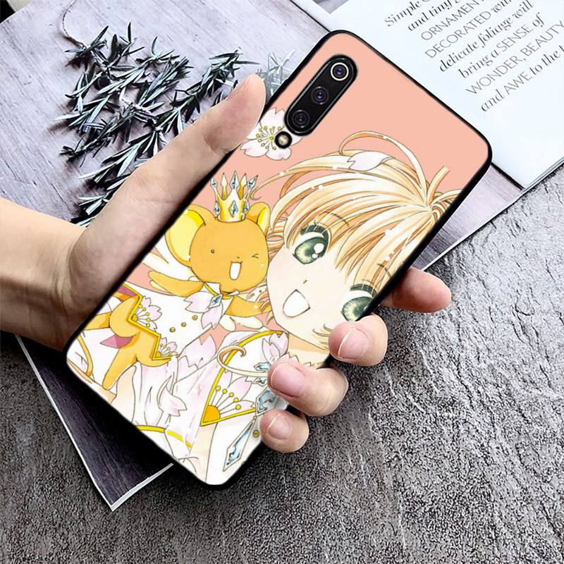 Чехол для телефона Card Captor Sakura для Xiaomi max3 mi 9 se mi8 F1 9SE 10 lite F1 Back Coque