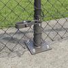 Welded Wire Fence with Concrete Foundation 10 x 0.8 m (W x H)