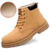 Мужские кожаные ботинки модные зимние повседневные ботинки винтажные ручной работы мужские ботинки удобная мужская обувь