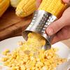 Manual Corn Peeler Stripper Sharp Sawtooth Precision Welded Fast Kernel Removal Stainless Steel Durable Tool